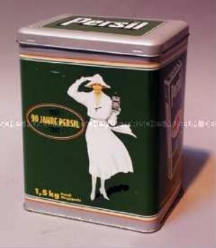 Blechdose "90 Jahre Persil 1907-1997" für "Persil Megapearls"