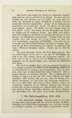 V. Der Befreiungskrieg. 1813-1815