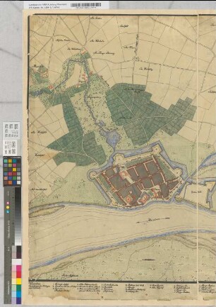 Düsseldorf im Jahre 1609. Riemann, Stadtbaurat