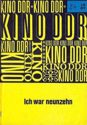 Filmprogramm des VEB Progress Film-Vertrieb, Nr. 24, 1967