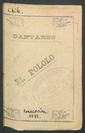 Cantares : el pololo