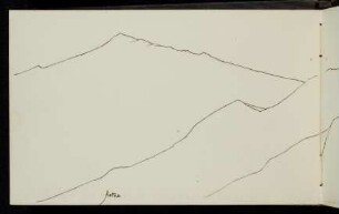 7v-9r 20.XI.1870 Von der Burg über Taormina: Aetna - Monte Venere