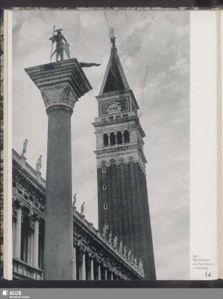 Der Glockenturm von San Marco in Venedig