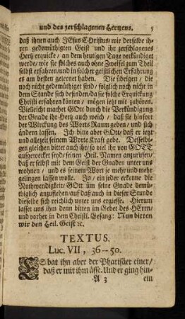 5-7, Textus. Luc. VII, 36-50.