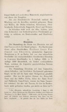 III. Eberstein.