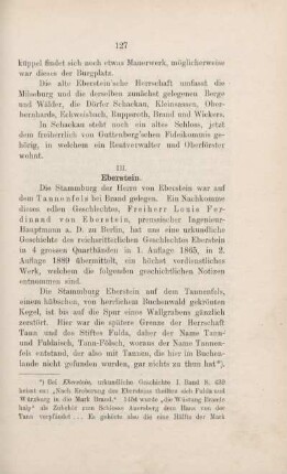 III. Eberstein.
