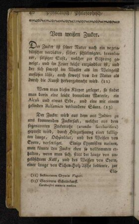 Vom weißen Zucker.