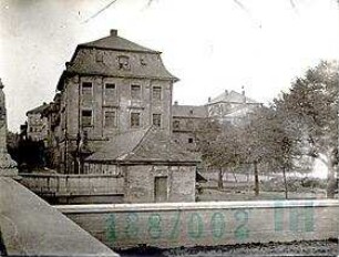 Fischer, Theodor; Bayreuth (Bayern); Rathaus (Umbau Infanteriekaserne) und Saalbau - Außenansicht