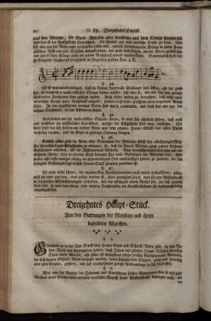 Dreizehntes Haupt-Stück. Von den Gattungen der Melodien und ihren besondern Abzeichen.