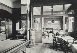 Hartha (Tharandt-Kurort Hartha). Schirmers Gasthof. Gaststube und Speisesaal