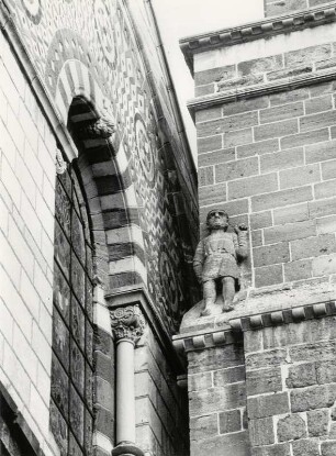 Detail der Kathedrale von Le Puy