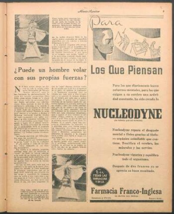 ¿Puede un hombre volar con sus propias fuerzas?