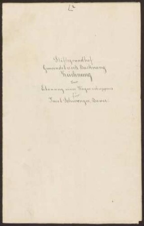 Schwenger, Jakob, Bauer Scheunenanbau als Wagenschuppen