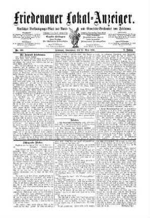 Nr. 60, 21.05.1898