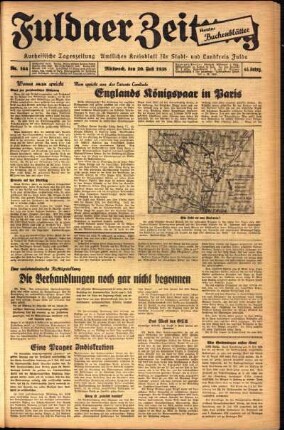 Ausgabe vom Mittwoch, den 20. Juli 1938.