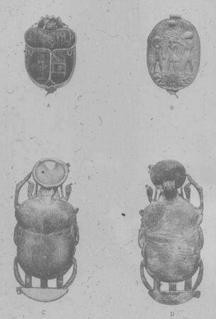 Kairo, Nat. Mus., Skarabäus des Tutenchamun
