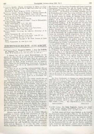 527-528 [Rezension] Zur Geschichte des Athanasius