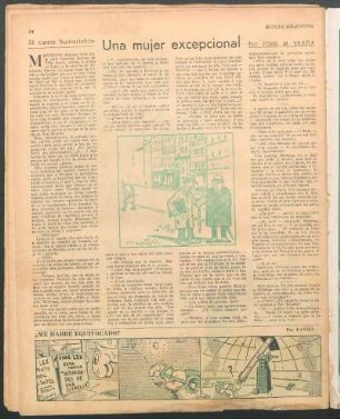 Una mujer excepcional : El cuento humorístico