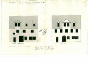 Drei Baugesuche (Blatt 114 - 127)