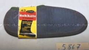 Socken (für Gummistiefel, mit Banderole)
