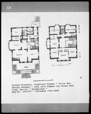 Traben-Trarbach, Villa des Adolph Huesgen