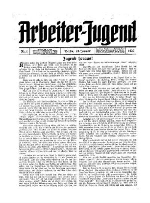 Jugend heraus!