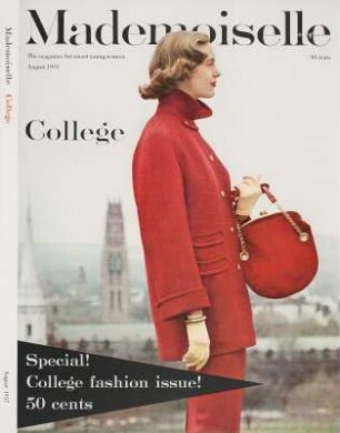 Modeaufnahme, Tearsheet, Cover (Mademoiselle)