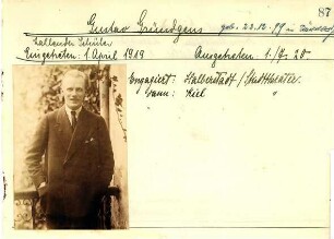 Verzeichnis: Schüler der Hochschule für Bühnenkunst (1915-1932)