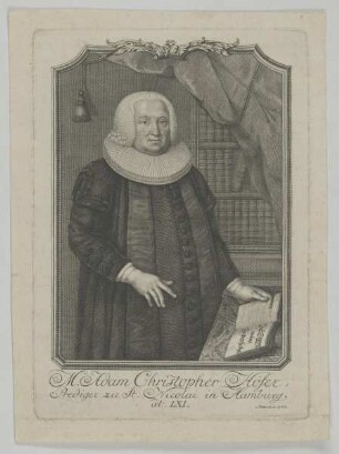 Bildnis des Adam Christopher Höfer
