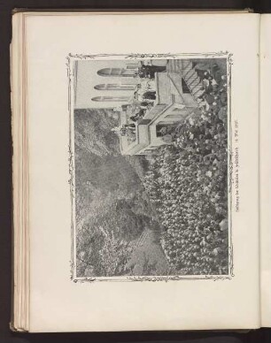 Huldigung der Westfalen in Friedrichsruh. 11. Mai 1895