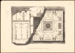 Antike Wand- und Deckenmalerei: Ansichten einer antiken Decken- und Wandmalerei, Pl. 20