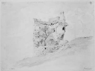 Schloßruine bei Teplitz