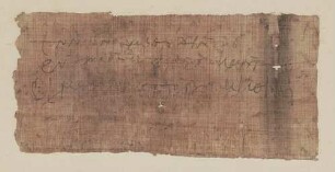 Koptischer Papyrus - BSB Pap.copt.mon. 4