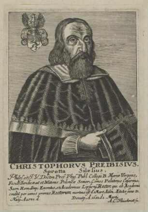 Bildnis des Christophorvs Preibisius