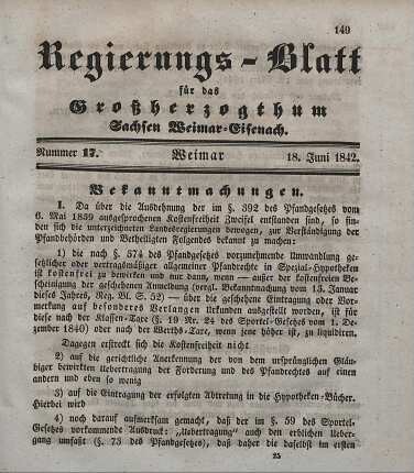 Nr. 17 : 18. Juni 1842