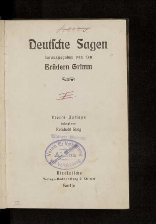 Deutsche Sagen