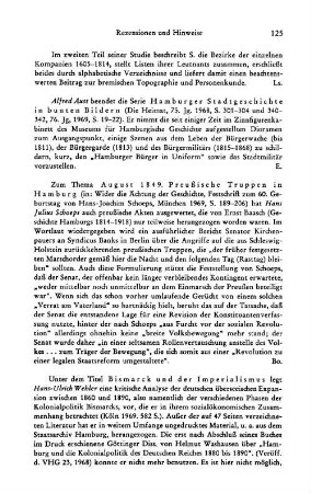 Wehler, Hans-Ulrich :: Bismarck und der Imperialismus : Köln, 1969