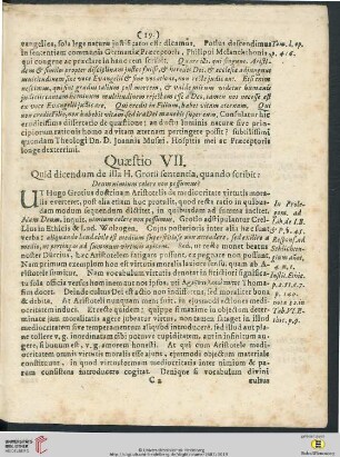 Quaestio VII