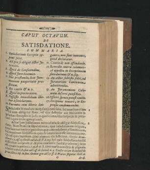 Caput Octavum. De Satisdatione.