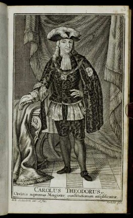 Carolus Theodorus Ordinis supremus Magister, constitutionum amplificator