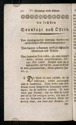 110-113, Vorspruch