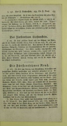 Die Fuerstenthuemer Reuß