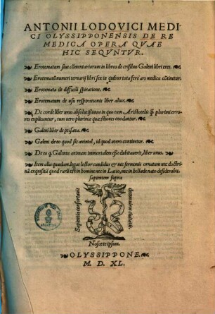 De re medica opera