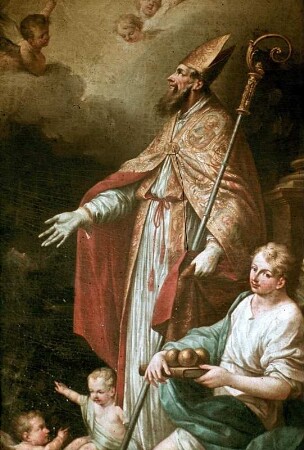 Seitenaltar: Heiliger Nikolaus