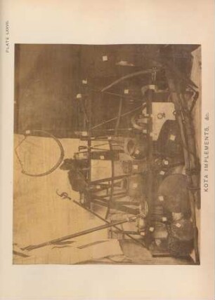 Kota implements, &c.