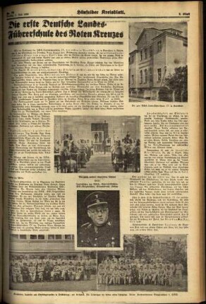Zweite Ausgabe vom Freitag, den 01. Juli 1938.