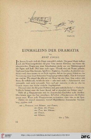 16: Einmaleins der Dramatik