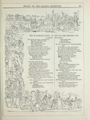 The guildhall feats; or, ode on Lord Mayor's day
