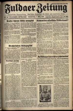Ausgabe vom Donnerstag, den 07. März 1935.