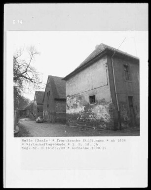 Franckesche Stiftungen — Wirtschaftsgebäude
